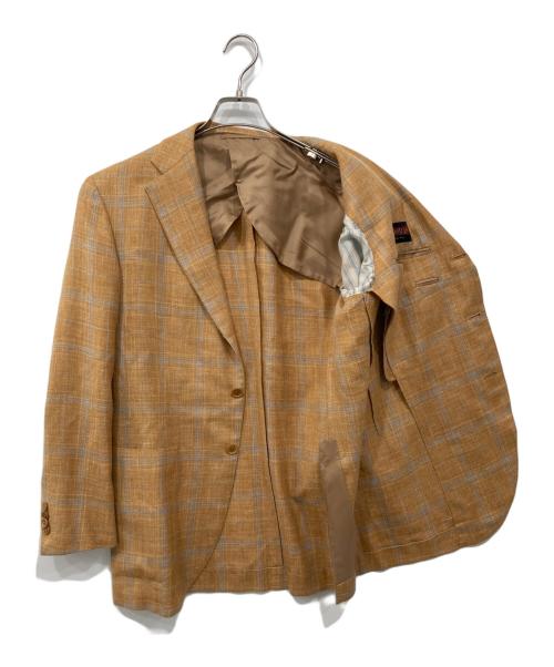 ethomas（イートーマス）ethomas (イートーマス) テーラードジャケット ベージュ サイズ:46Bの古着・服飾アイテム