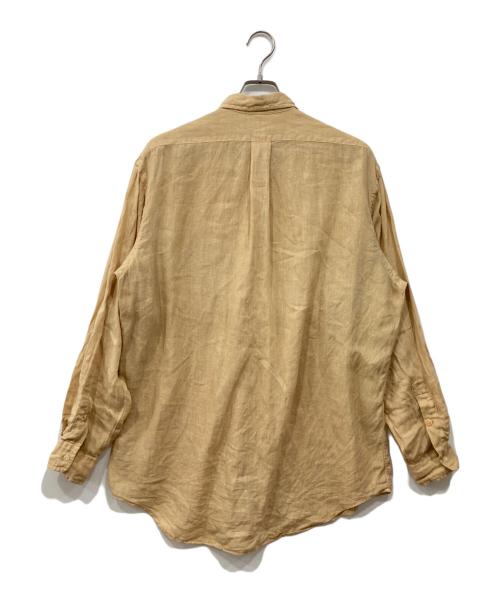 POLO RALPH LAUREN（ポロ・ラルフローレン）POLO RALPH LAUREN (ポロ・ラルフローレン) リネンシャツ ベージュ サイズ:Mの古着・服飾アイテム