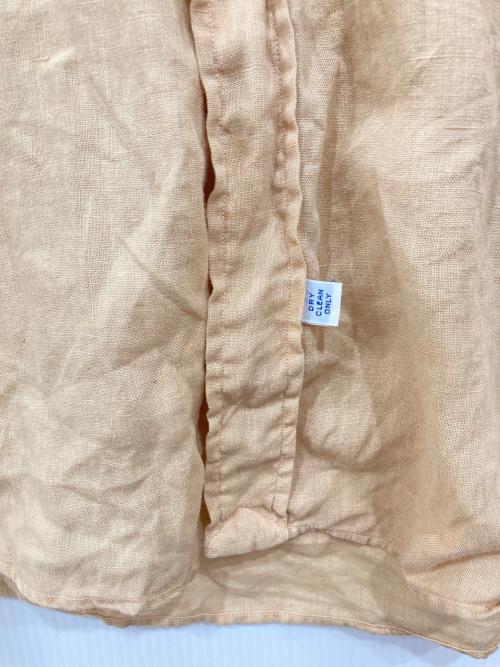 POLO RALPH LAUREN（ポロ・ラルフローレン）POLO RALPH LAUREN (ポロ・ラルフローレン) リネンシャツ ベージュ サイズ:Mの古着・服飾アイテム