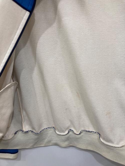 NIKE（ナイキ）NIKE (ナイキ) トラックジャケット アイボリー×ブルー サイズ:Lの古着・服飾アイテム