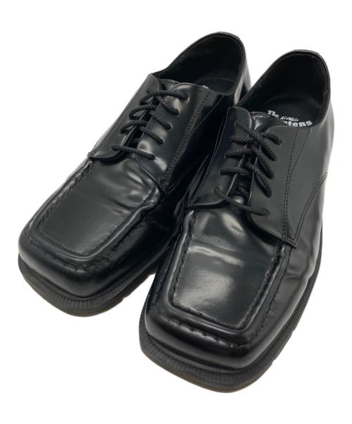 Dr.Martens（ドクターマーチン）Dr.Martens (ドクターマーチン) スクエアトゥローファー ブラック サイズ:UK7の古着・服飾アイテム