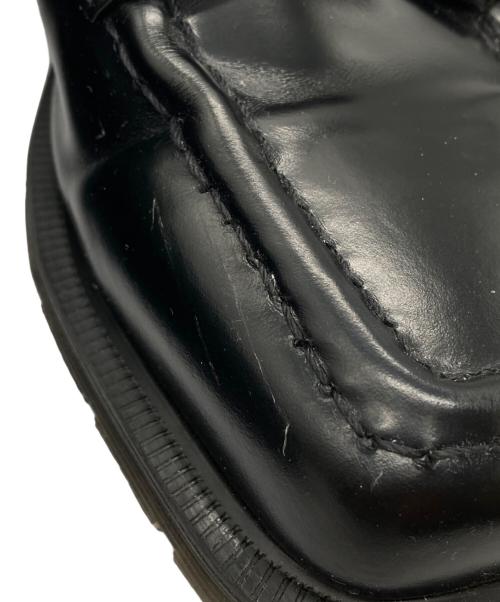 Dr.Martens（ドクターマーチン）Dr.Martens (ドクターマーチン) スクエアトゥローファー ブラック サイズ:UK7の古着・服飾アイテム