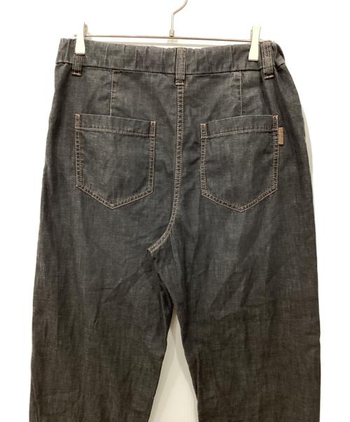 BRUNELLO CUCINELLI（ブルネロクチネリ）BRUNELLO CUCINELLI (ブルネロクチネリ) コットンイージーパンツ グレー サイズ:42の古着・服飾アイテム