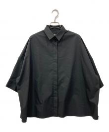 MACKINTOSH（マッキントッシュ）の古着「ドロップショルダー ワイドシャツ」｜ブラック