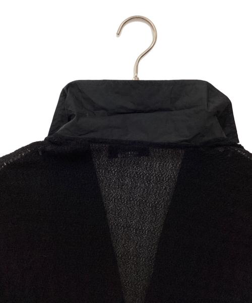 CIVIDINI（チヴィディーニ）CIVIDINI (チヴィディーニ) ドッキングボタンレスシャツ ブラック サイズ:44の古着・服飾アイテム
