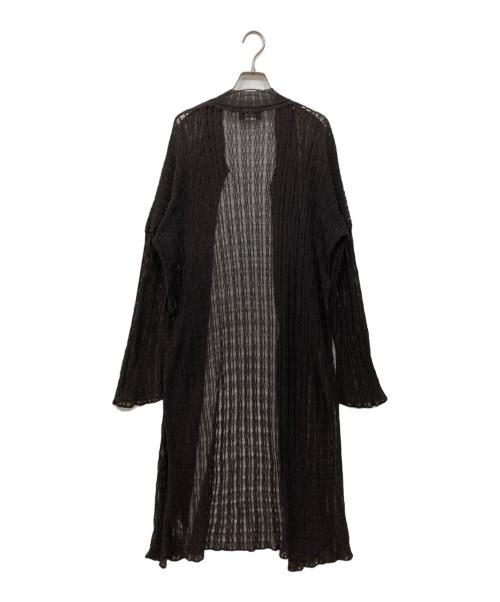 CIVIDINI（チヴィディーニ）CIVIDINI (チヴィディーニ) ベルト付ロングカーディガン チャコールグレー サイズ:42の古着・服飾アイテム