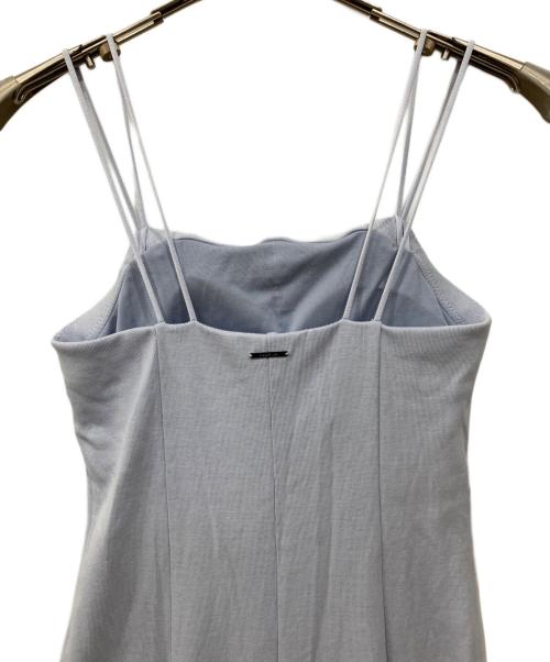 FRAY ID（フレイ アイディー）FRAY ID (フレイ アイディー) カップインマーメイドカットキャミワンピ ブルー サイズ:Freeの古着・服飾アイテム