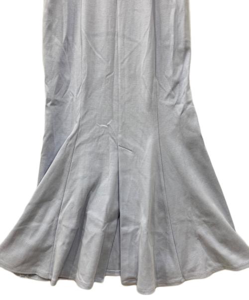FRAY ID（フレイ アイディー）FRAY ID (フレイ アイディー) カップインマーメイドカットキャミワンピ ブルー サイズ:Freeの古着・服飾アイテム