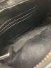 中古・古着 MARC JACOBS (マークジェイコブス) ザ ソフトショット ショルダーバッグ ネイビー：8000円