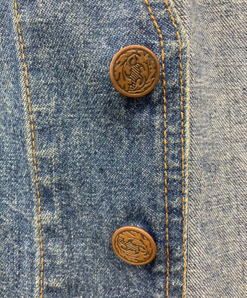 Blue Mountain（ブルーマウンテン）Blue Mountain (ブルーマウンテン) デニムベスト インディゴ サイズ:Mの古着・服飾アイテム