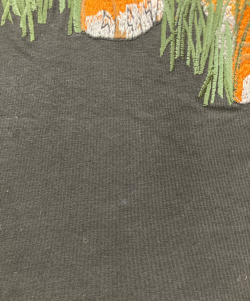 STELLA McCARTNEY（ステラマッカートニー）STELLA McCARTNEY (ステラマッカートニー) 虎刺繍Tシャツ ブラック×グレー サイズ:38の古着・服飾アイテム