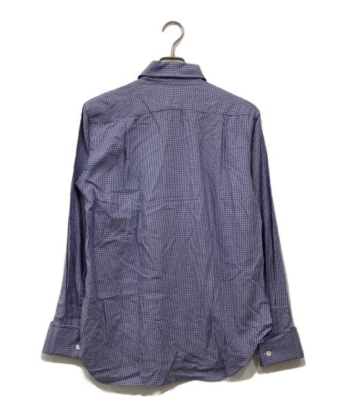 JUNYA WATANABE MAN（ジュンヤワタナベマン）JUNYA WATANABE MAN (ジュンヤワタナベマン) チェックシャツ ブルー サイズ:Mの古着・服飾アイテム