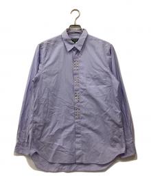 COMME des GARCONS HOMME PLUS（コムデギャルソンオムプリュス）の古着「スタッズデザインシャツ」｜ブルー