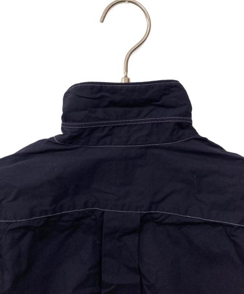 COMME des GARCONS HOMME（コムデギャルソン オム）COMME des GARCONS HOMME (コムデギャルソン オム) 刺繍切り替えシャツ ネイビー サイズ:表記なしの古着・服飾アイテム