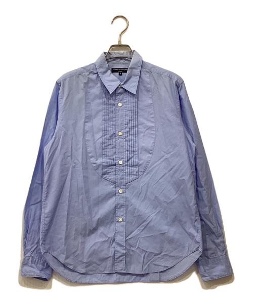 COMME des GARCONS HOMME（コムデギャルソン オム）COMME des GARCONS HOMME (コムデギャルソン オム) プリーツデザインシャツ ブルー サイズ:Sの古着・服飾アイテム