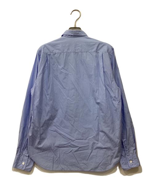 COMME des GARCONS HOMME（コムデギャルソン オム）COMME des GARCONS HOMME (コムデギャルソン オム) プリーツデザインシャツ ブルー サイズ:Sの古着・服飾アイテム