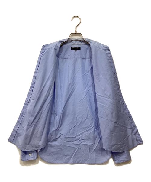 COMME des GARCONS HOMME（コムデギャルソン オム）COMME des GARCONS HOMME (コムデギャルソン オム) プリーツデザインシャツ ブルー サイズ:Sの古着・服飾アイテム
