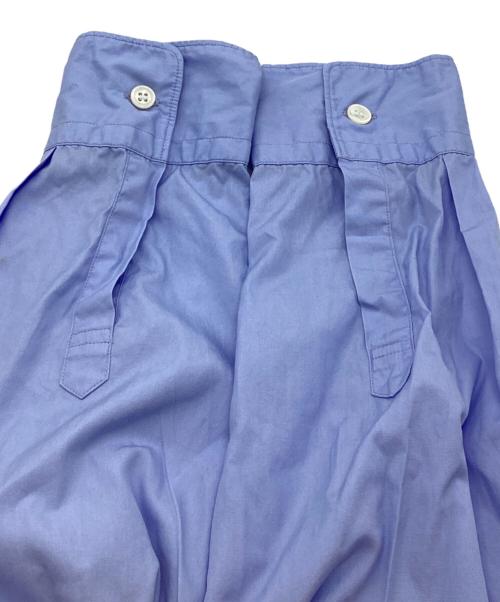COMME des GARCONS HOMME（コムデギャルソン オム）COMME des GARCONS HOMME (コムデギャルソン オム) プリーツデザインシャツ ブルー サイズ:Sの古着・服飾アイテム