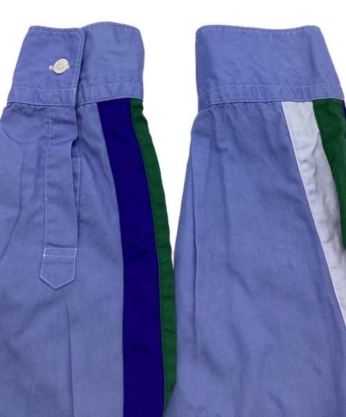 COMME des GARCONS HOMME（コムデギャルソン オム）COMME des GARCONS HOMME (コムデギャルソン オム) サイド切り替えシャツ ブルー サイズ:Sの古着・服飾アイテム