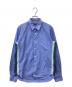 COMME des GARCONS HOMME（コムデギャルソン オム）の古着「サイド切り替えシャツ」｜ブルー