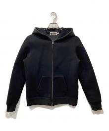 A BATHING APE（アベイシングエイプ）の古着「ネオプレン シャーク パーカー」｜ブラック