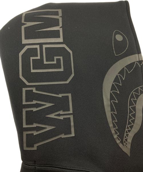 A BATHING APE（アベイシングエイプ）A BATHING APE (アベイシングエイプ) ネオプレン シャーク パーカー ブラック サイズ:Sの古着・服飾アイテム