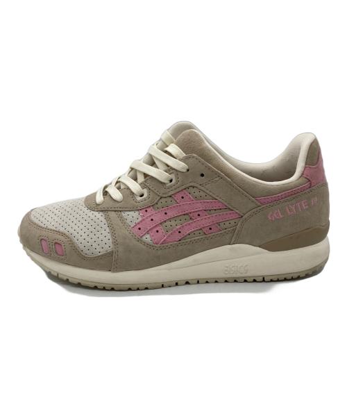 asics（アシックス）asics (アシックス) ローカットスニーカー ベージュ サイズ:27.5㎝の古着・服飾アイテム