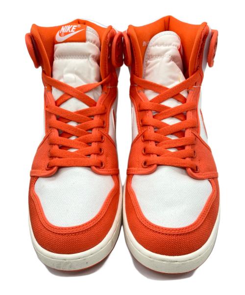 NIKE（ナイキ）NIKE (ナイキ) ハイカットスニーカー ホワイト×オレンジ サイズ:27.5㎝の古着・服飾アイテム