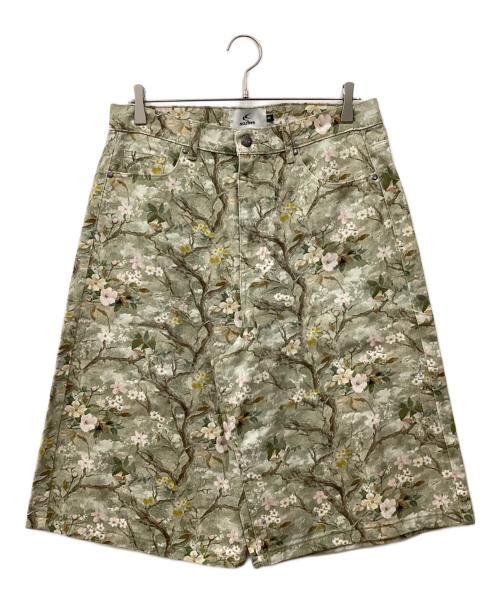 scuffers（スカッファー）scuffers (スカッファー) カモフラハーフパンツ カーキ サイズ:40の古着・服飾アイテム