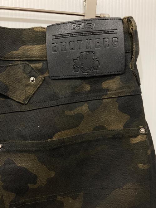 Ballsy.Brothers（ボールジーブラザーズ）BALLSY.BROTHERS (ボールジーブラザーズ) ビンテージライクパンツ オリーブ サイズ:Lの古着・服飾アイテム