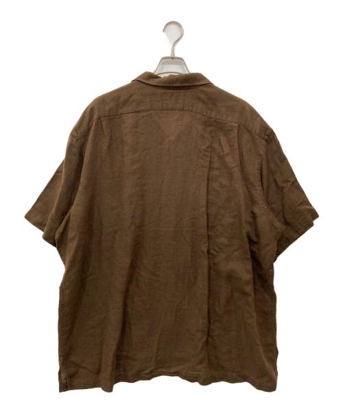 POLO RALPH LAUREN（ポロ・ラルフローレン）POLO RALPH LAUREN (ポロ・ラルフローレン) オープンカラーシャツ ブラウン サイズ:XXLの古着・服飾アイテム