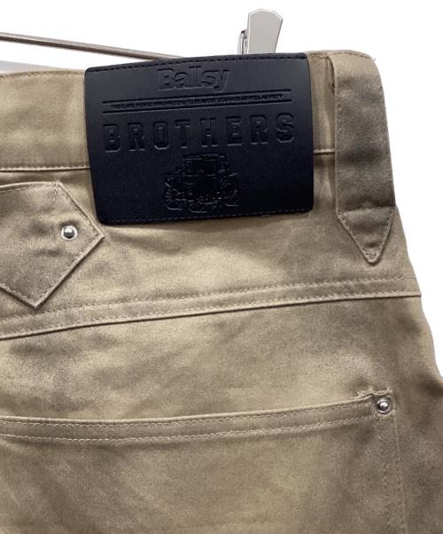 Ballsy.Brothers（ボールジーブラザーズ）BALLSY.BROTHERS (ボールジーブラザーズ) ビンテージライクパンツ ベージュ サイズ:Lの古着・服飾アイテム