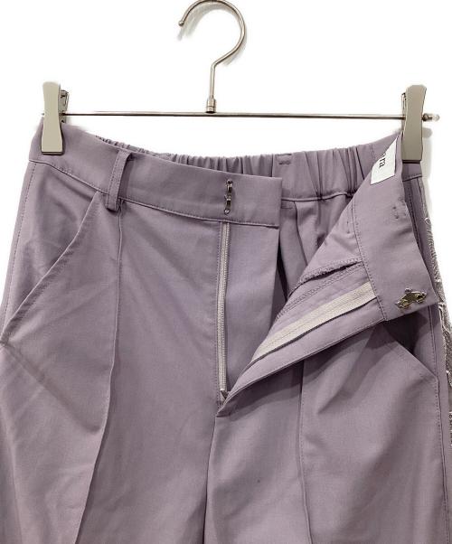 sahara（サハラ）sahara (サハラ) レース切替ジャケットセットアップ パープル サイズ:Freeの古着・服飾アイテム