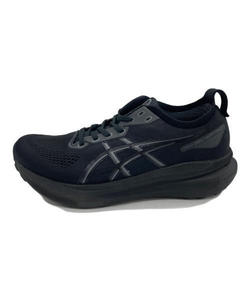 asics（アシックス）asics (アシックス) ローカットスニーカー ブラック サイズ:25.5㎝の古着・服飾アイテム
