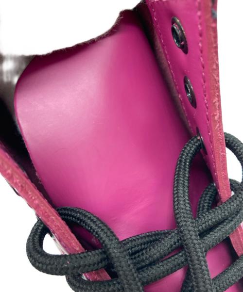 Dr.Martens（ドクターマーチン）Dr.Martens (ドクターマーチン) 8ホールブーツ ピンク サイズ:UK4の古着・服飾アイテム
