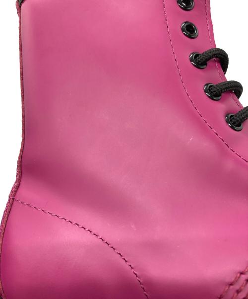 Dr.Martens（ドクターマーチン）Dr.Martens (ドクターマーチン) 8ホールブーツ ピンク サイズ:UK4の古着・服飾アイテム