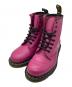 Dr.Martens（ドクターマーチン）の古着「8ホールブーツ」｜ピンク
