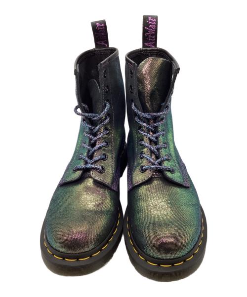 Dr.Martens（ドクターマーチン）Dr.Martens (ドクターマーチン) 8ホールブーツ グリーン サイズ:UK5の古着・服飾アイテム