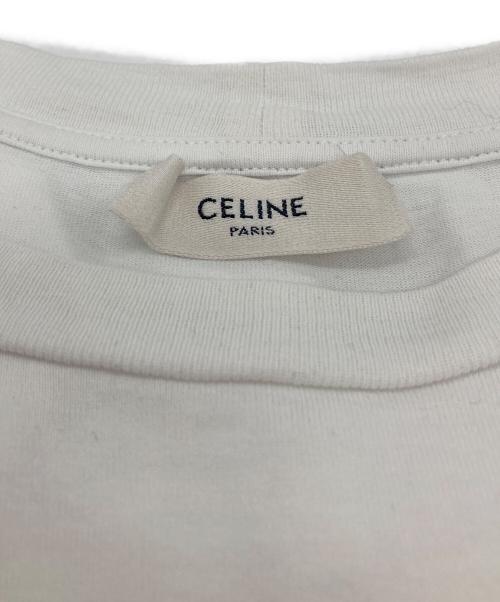 CELINE（セリーヌ）CELINE (セリーヌ) ルーズTシャツ ホワイト サイズ:XSの古着・服飾アイテム