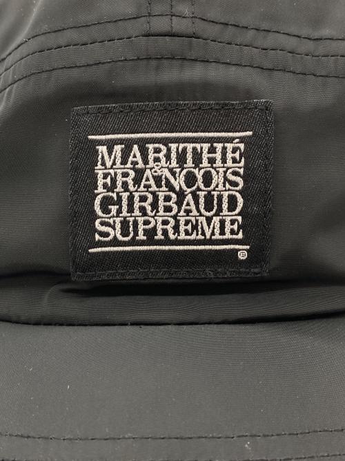SUPREME（シュプリーム）SUPREME (シュプリーム) MARITHE+FRANCOIS (マリテフランソワジルボー) GIRBAUD SPORT CAMP CAP ブラック サイズ:SMの古着・服飾アイテム