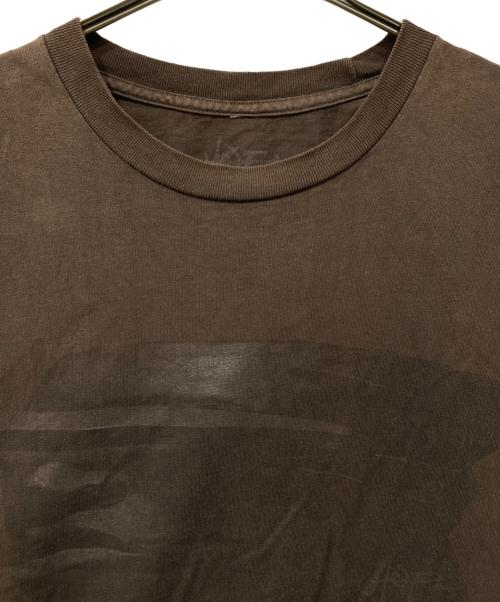 Travis Scott（トラヴィススコット）TRAVIS SCOTT (トラヴィススコット) プリントTシャツ ブラウン サイズ:XLの古着・服飾アイテム