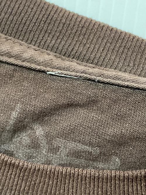 Travis Scott（トラヴィススコット）TRAVIS SCOTT (トラヴィススコット) プリントTシャツ ブラウン サイズ:XLの古着・服飾アイテム