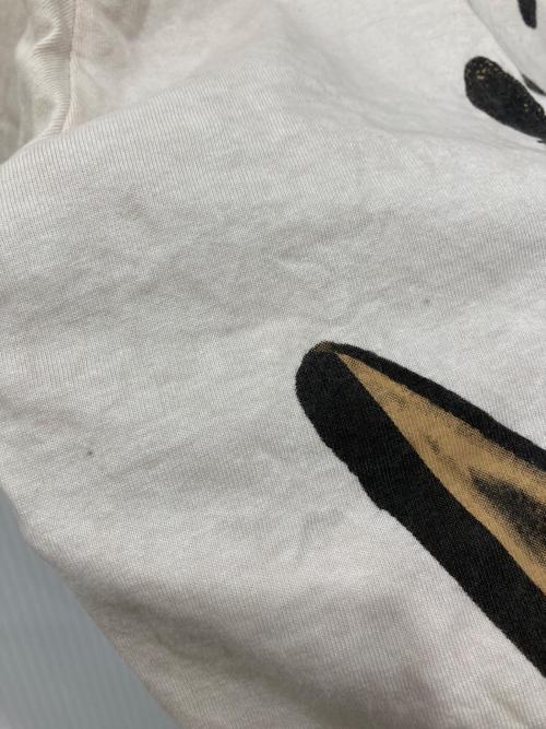 Travis Scott（トラヴィススコット）Travis Scott (トラヴィススコット) TOUR (ツアー) プリントTシャツ ベージュ サイズ:XLの古着・服飾アイテム
