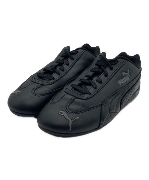 PUMA（プーマ）PUMA (プーマ) ローカットスニーカー ブラック サイズ:24.5の古着・服飾アイテム