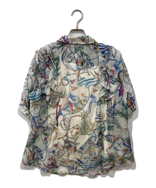 Audie a Muses（オーディア ミューズ）Audie a Muses (オーディア ミューズ) ボウタイブラウス アイボリー サイズ:38の古着・服飾アイテム
