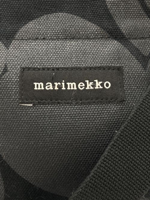 marimekko（マリメッコ）marimekko (マリメッコ) ショルダーバッグ ブラックの古着・服飾アイテム
