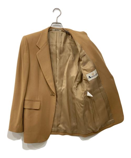 Aquascutum（アクアスキュータム）Aquascutum (アクアスキュータム) 1Bテーラードジャケット ベージュ サイズ:9の古着・服飾アイテム