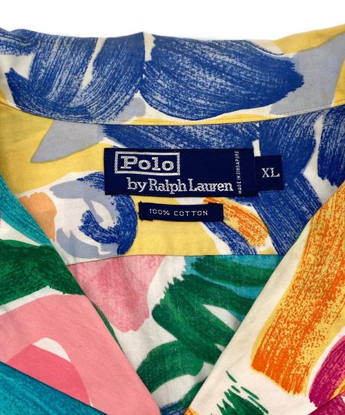 POLO RALPH LAUREN（ポロ・ラルフローレン）POLO RALPH LAUREN (ポロ・ラルフローレン) 総柄シャツ マルチカラー サイズ:XLの古着・服飾アイテム