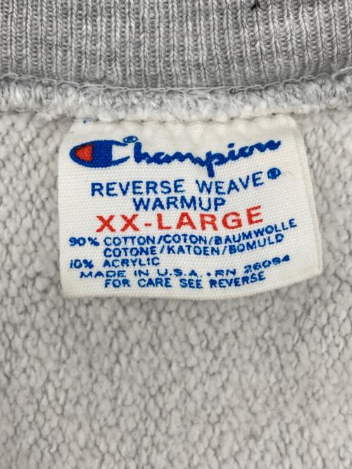 Champion（チャンピオン）Champion (チャンピオン) リバースウィーブスウェット グレー サイズ:XXLの古着・服飾アイテム