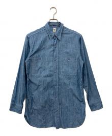 LE（エルイー）の古着「シャンブレーシャツ」｜インディゴ